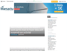 Tablet Screenshot of marsactu.fr